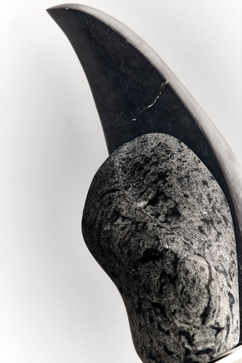 Moon Stroke Sculpture