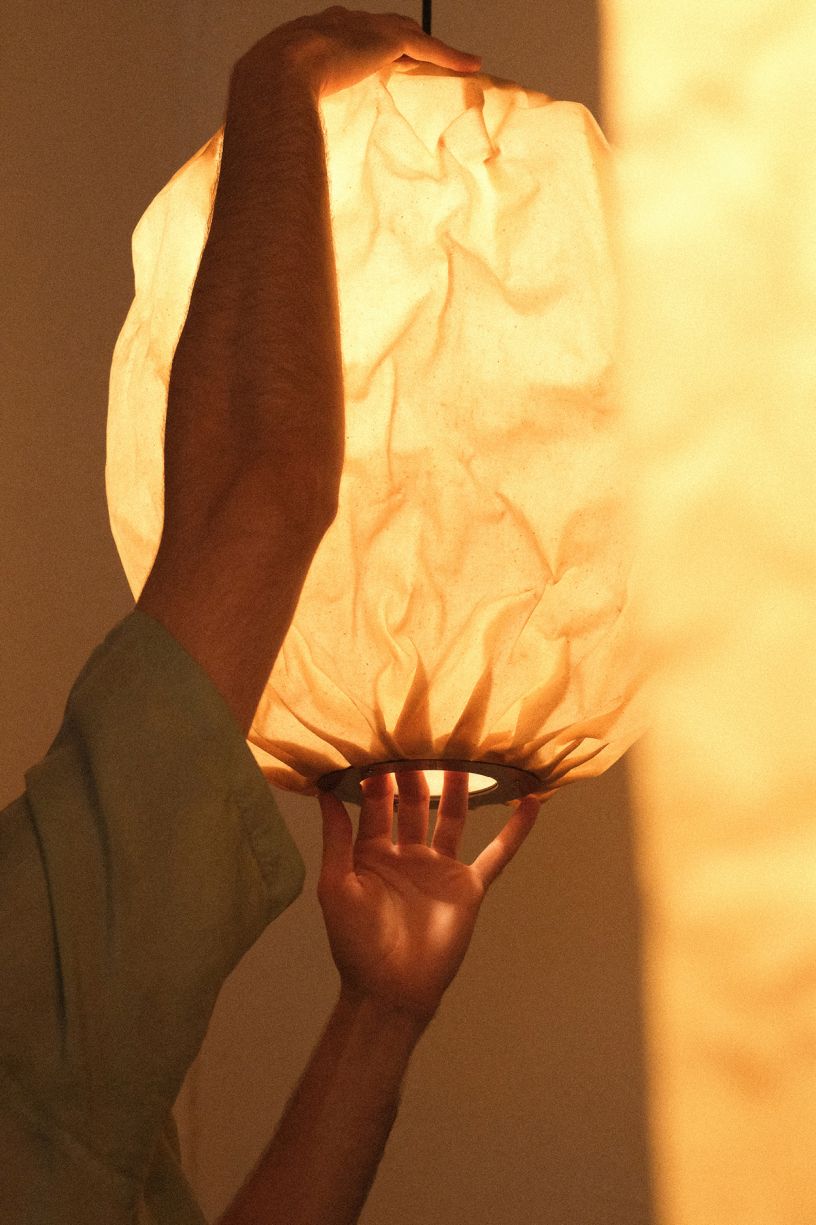 Beeswax Bubble Lamp ø50cm