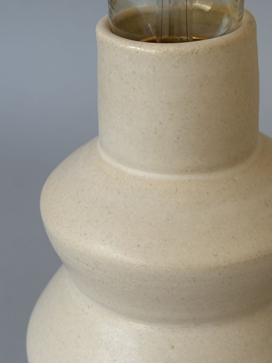 Zig Zag Lamp 2 - Off White