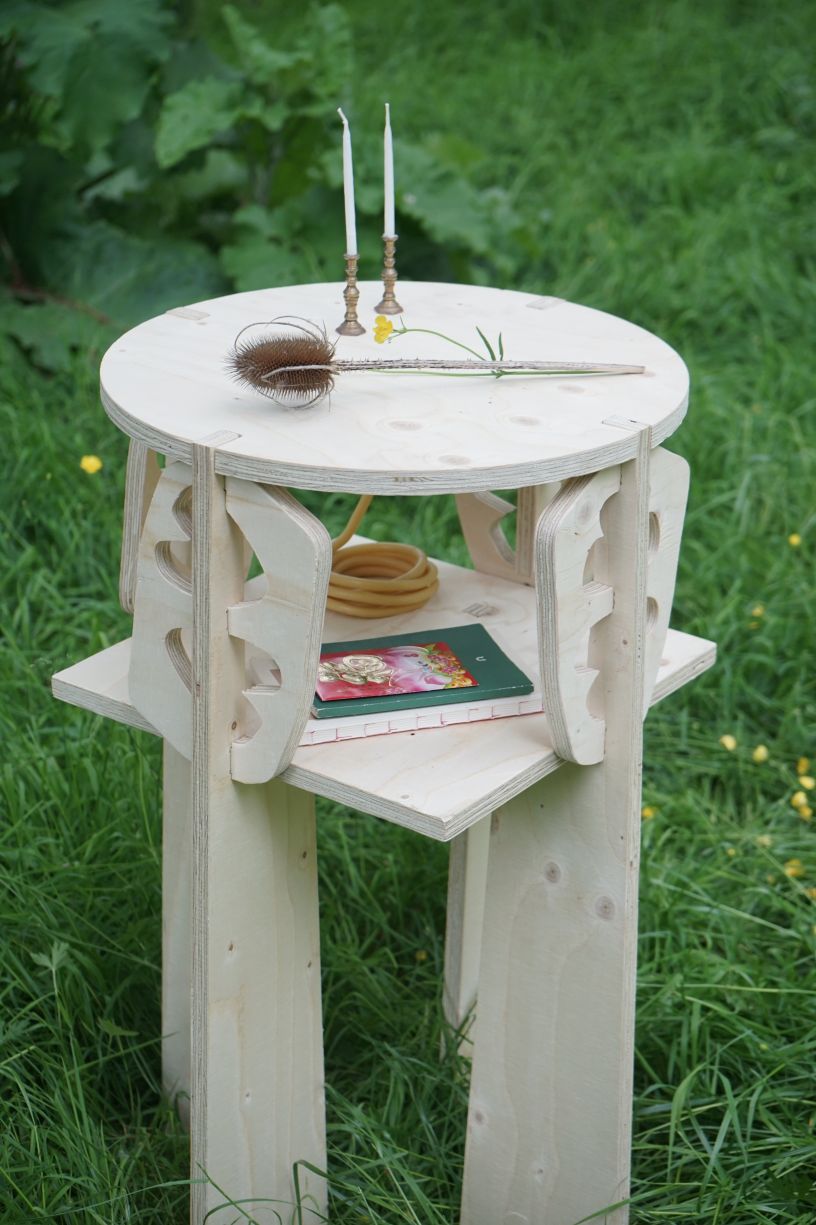 Mackintosh Bedside Table