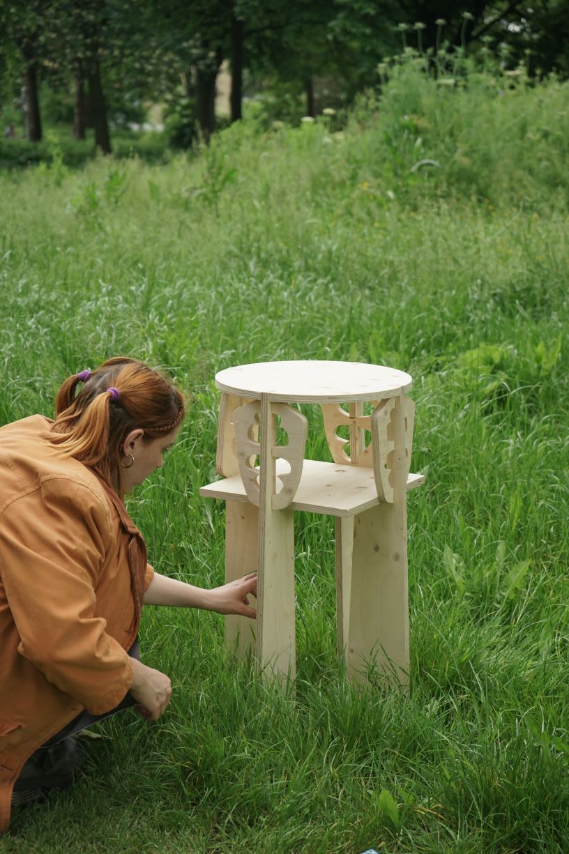 Mackintosh Bedside Table